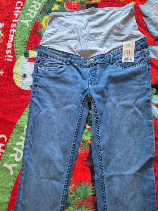 Blugi lungi cu burta pentru gravida
