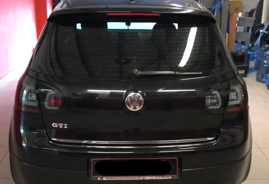 Стопове VW Голф 5 ЛЕД Lightbar Тъмни Опушени Golf 5 LED