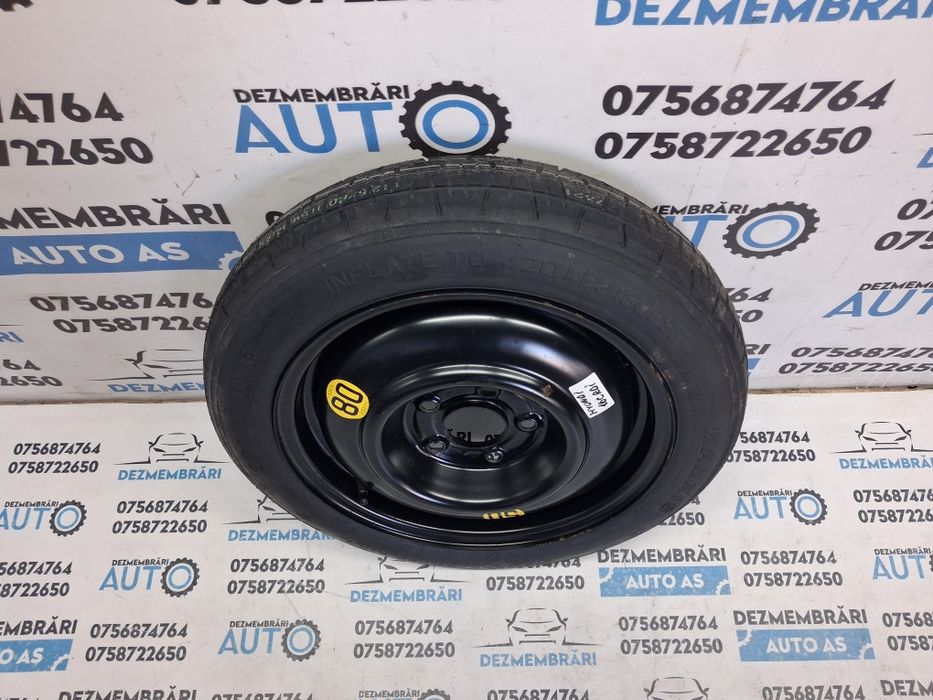 Roata rezerva slim T120/80 D15 Hyundai i30 2007 - 2012