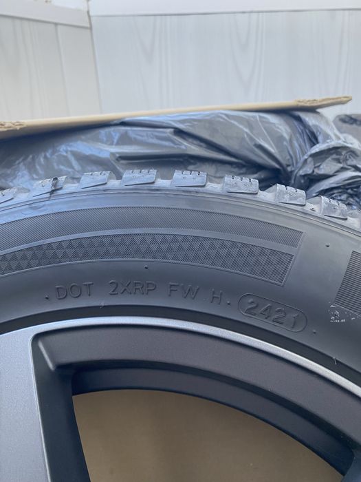 Jante Carmani 5x112 cu anvelope de iarna 205/55/R16