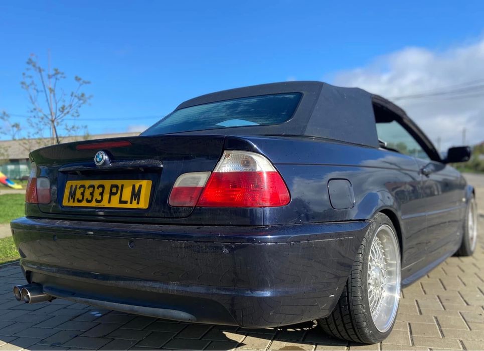 Dezmembrez BMW 330ci E46 CABRIO M Tech 2,Recaro,jante cu buza,volan M