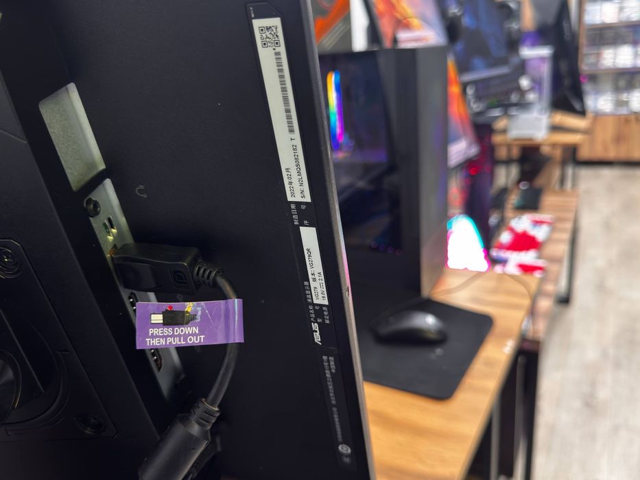 Монитор Asus Tuf Gaming 165гц, 27 дюйм