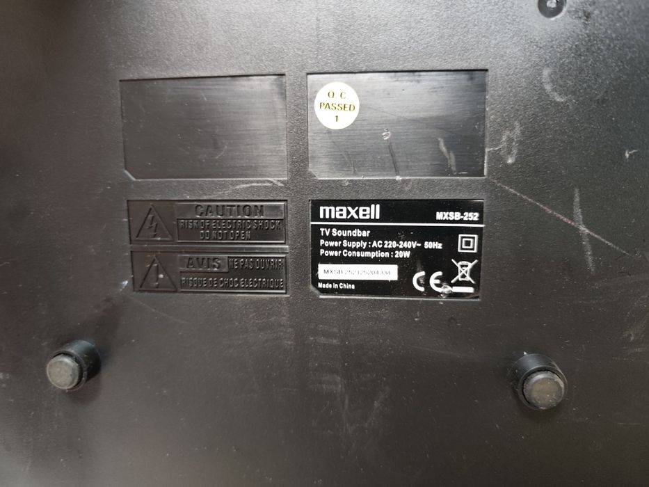 Soundbar Maxell Mxsb 252