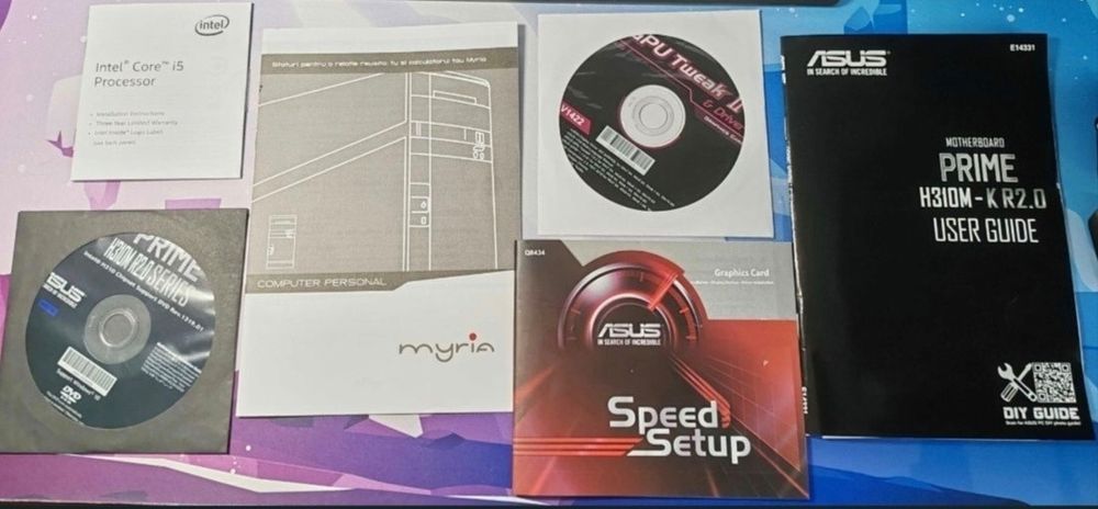 PC Gaming i5-8400 / GTX 1050 Ti / 4GB / 16GB RAM / SSD 512GB + 1TB HDD