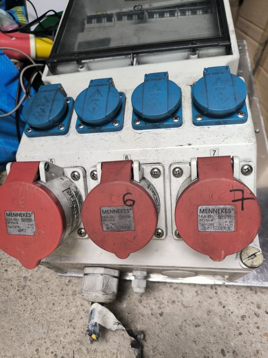 Tablou electric Mennekes trifazic prize 16A  32A