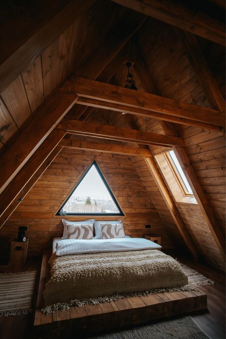 Cabana A frame de inchiriat