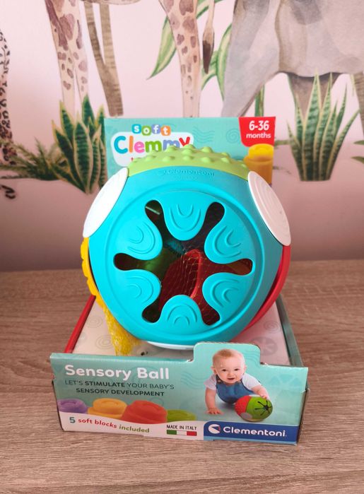 CLEMENTONI SOFT Clemmy Куб с различни повърхности и меки форми Sensory