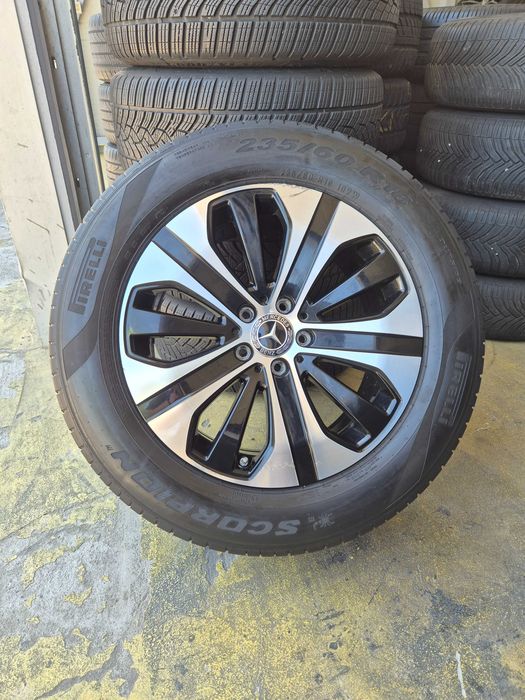 Roti Jante Anvelope VARA - 235/60/18 5x112 - OEM Mercedes GLC GLK W253 - Anvelope Pirelli Originale Senzori Presiune !