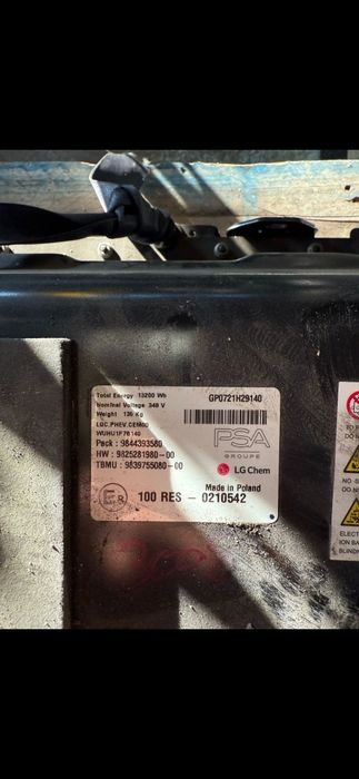 Acumulatori 14 s lg chem 1.9 kw total 13.2 kw