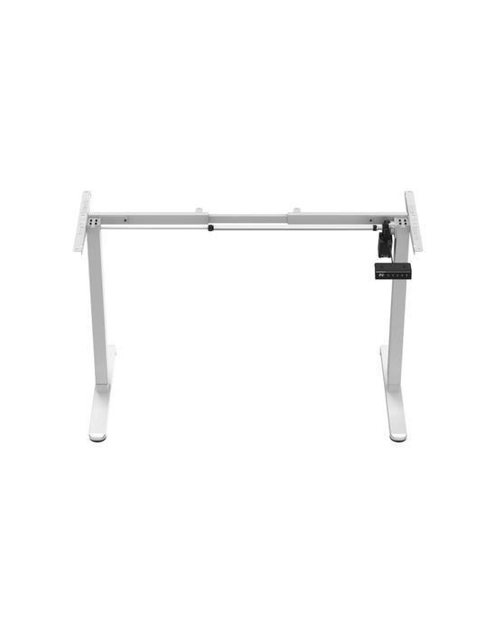 Cadru de birou electric reglabil, alb