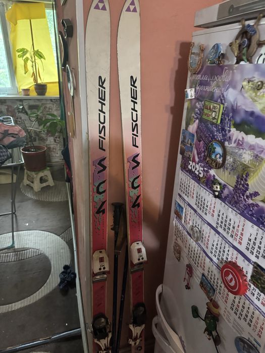 Лыжи FISCHER с палками