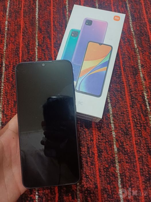 REDMI 9C 64 gb Qora Karobka dokumenti bor