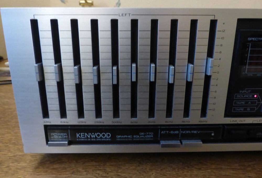 Egalizator Kenwood Ge 770