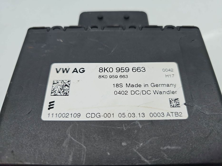 Modul confort  AUDI A4 (8K2, B8) [Fabr 2008-2015] 8K0959663