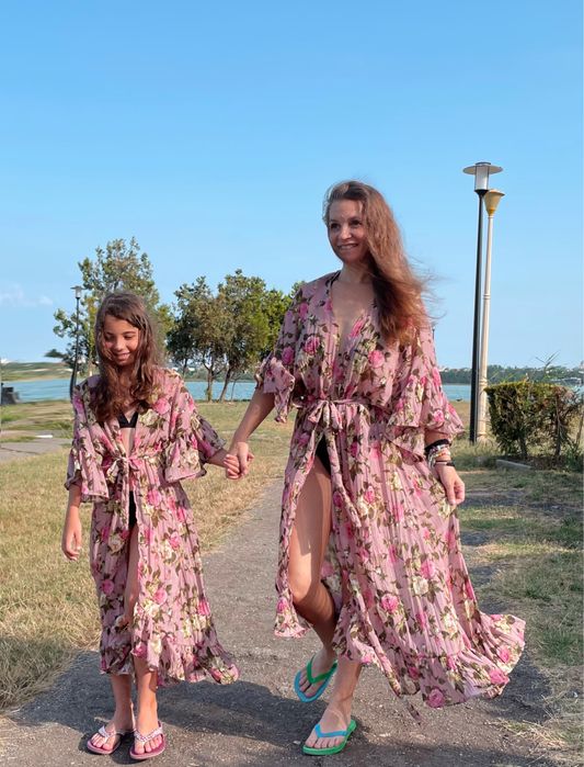 Set rochii mama-fiica pentru plaja si vara