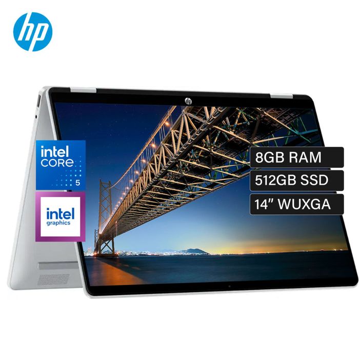HP OMNIBOOK 5 FLIP 14 core 5 120U 8/512 SSD  14 2k ips TOUCHSCREEN