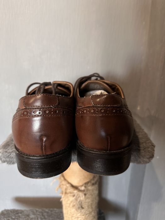 Мужские кожаные броги