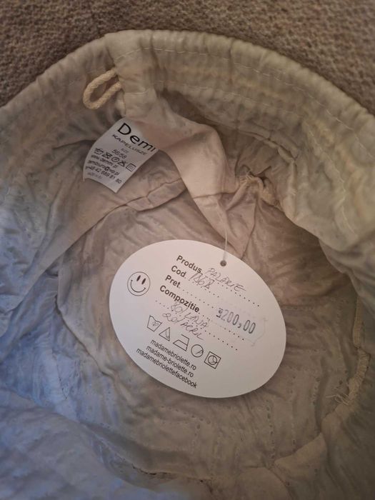 Palarie dama Briolette