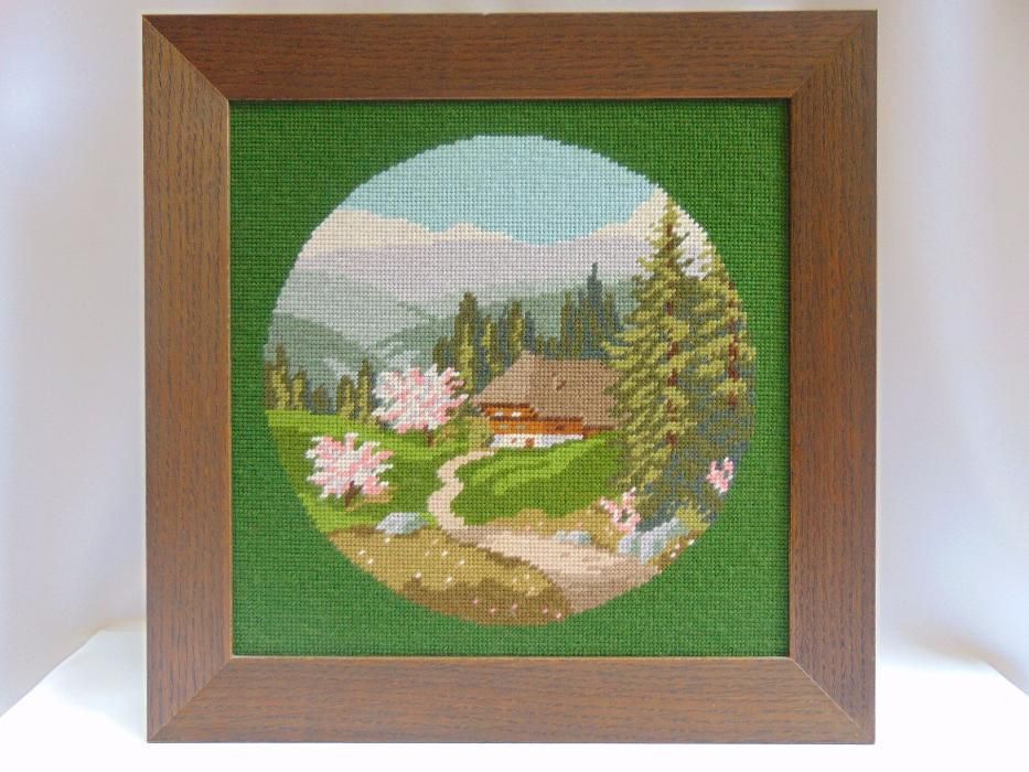 Goblenuri mari cusute cu lana, cele 4 anotimpuri