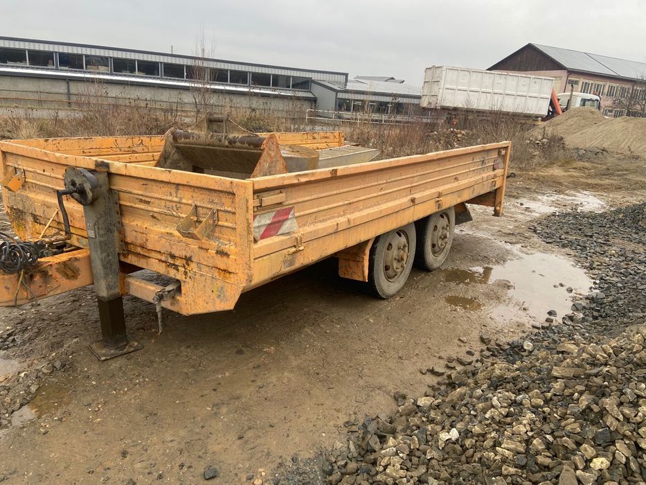 Vand remorca transport utilaje