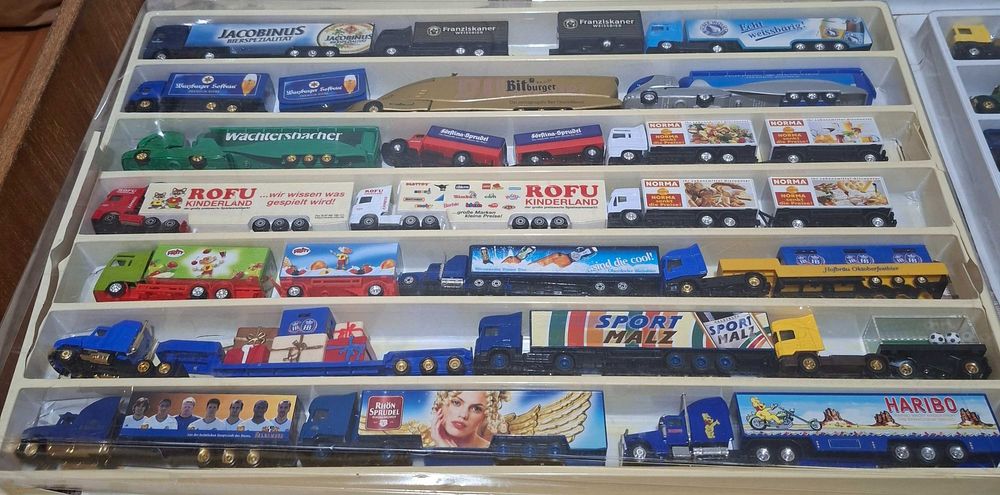 Колекционерски камиончета с метални кабинки