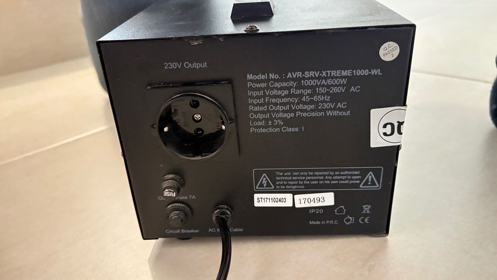 Stabilizator automat cu servomotor Well X-Treme 1000