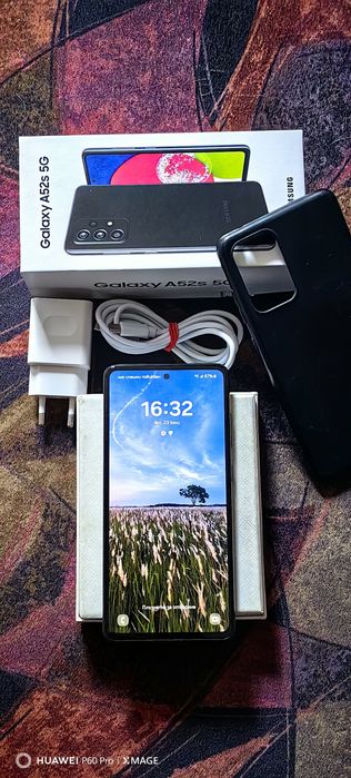 SAMSUNG GALAXY A52s 5G-Топ състояние.Пълен комплект