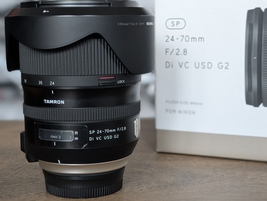 Obiectiv Tamron 24-70mm F/2.8 Di VC USD G2 montură Nikon