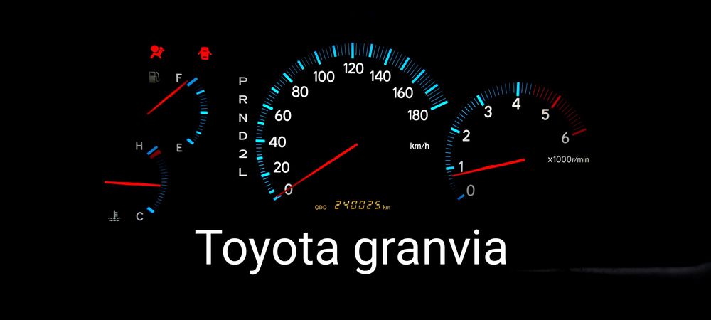 Пересвет щитка приборов.