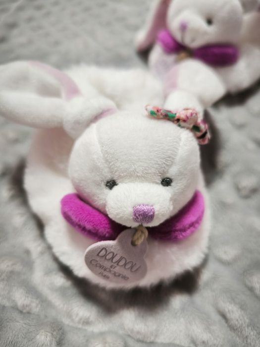 Бебешки пантофки нови, френски  Doudou et compagnie