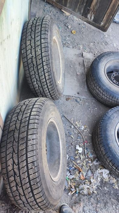 Диски с резиной Pajero 2