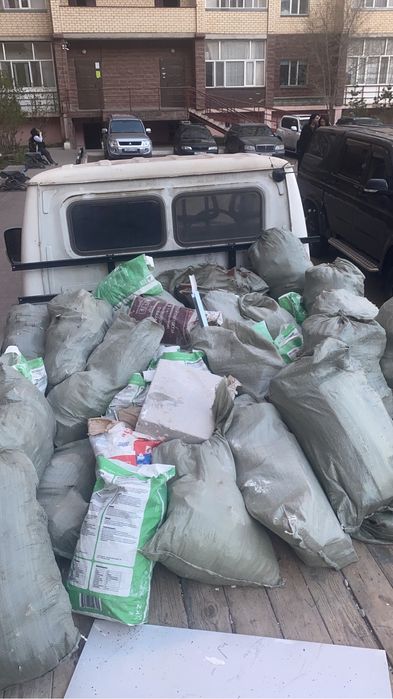 Вывоз мусора с заездом паркинг