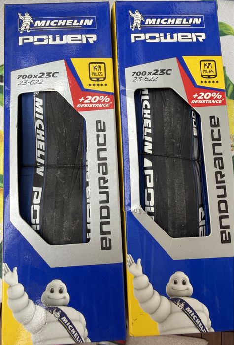 Anvelope bicicleta sosea Michelin PowerEndurance 700x23C, 2 bucati