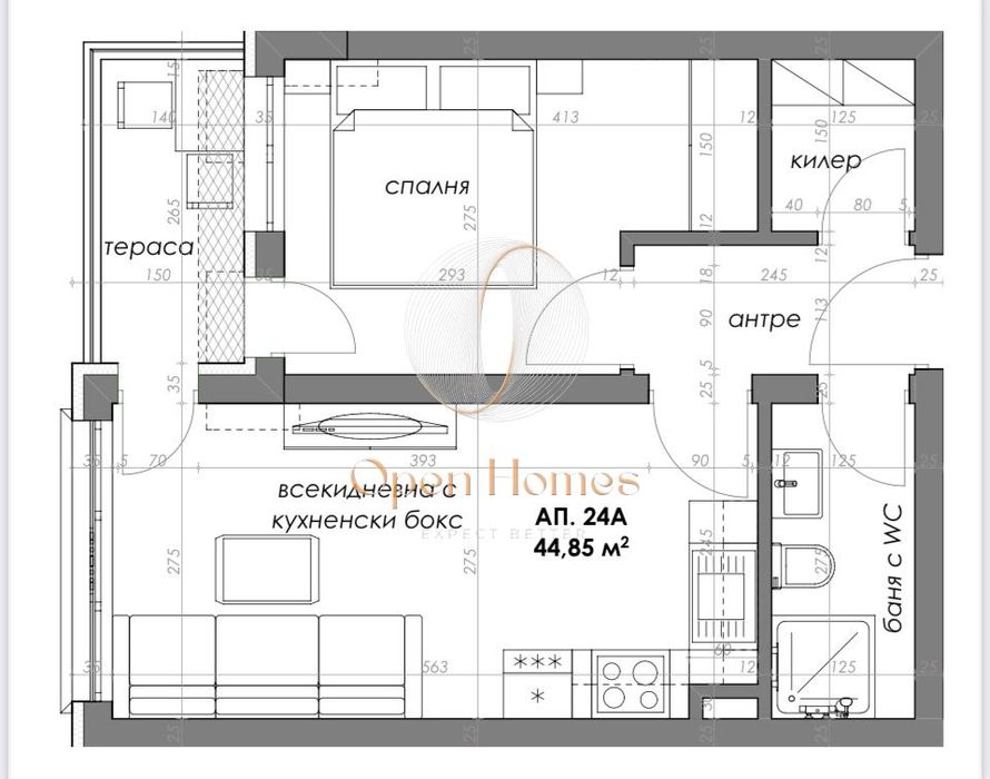 Продава се Двустаен апартамент в Пловдив, Христо Смирненски - 54 кв.м за 840 €/кв.м - Снимка #6