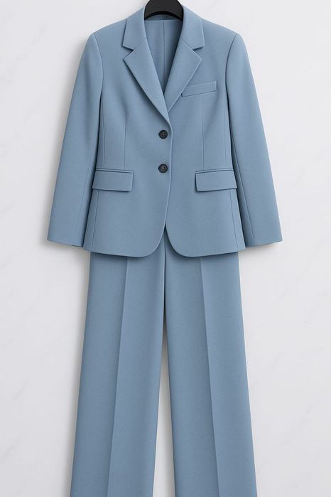 Ашық көк түсті костюм