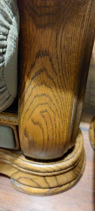 Класическа холна гарнитура с основа от масив - дъб