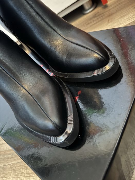 Botine negre din piele naturală, Flavia Passini, 36