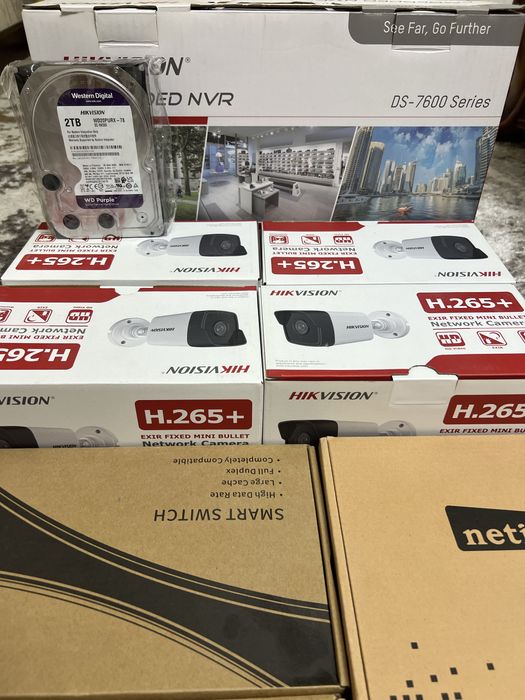 Камера наблюдения Hikvision новый