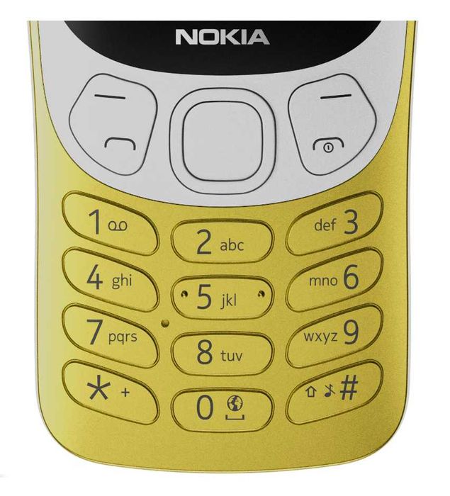 Telefon mobil Nokia 3210 (2024), Dual SIM, 4G, Gold