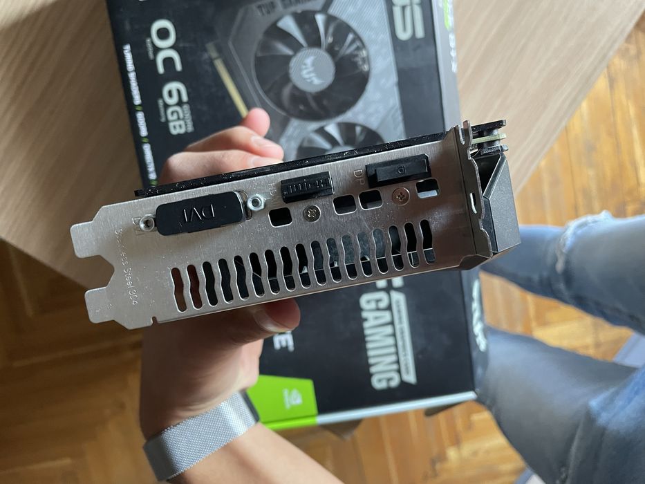 Видеокарта ASUS TUFF GTX 1660 SUPPER 6GB