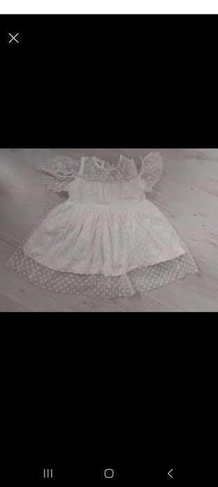 Детска официална рокля рзмер 86см  за 1,5 г