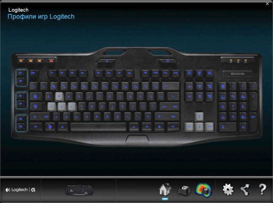 Клавиатура Logitech G105