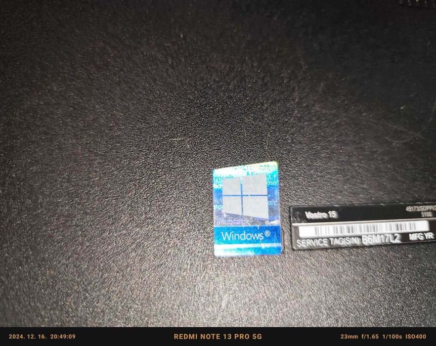 Laptop gaming Dell Vostro 15, I7-7500U, 16Gb Ram, SSD 480, pv dedicata