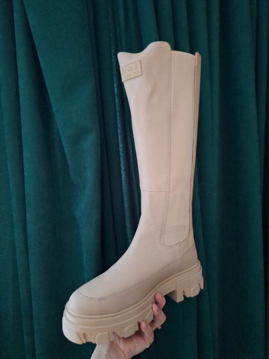 Cizme Rage Age, noi, mărimea 40, piele