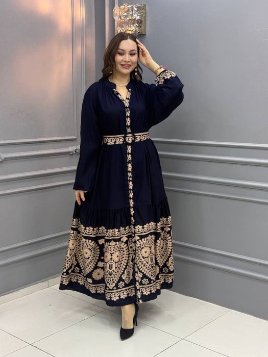 Платье из штапеля