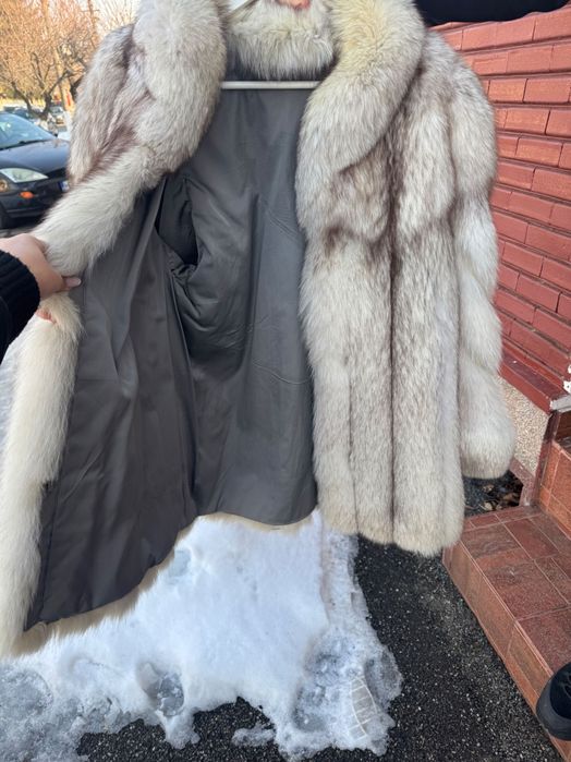 Blană naturală Vintage