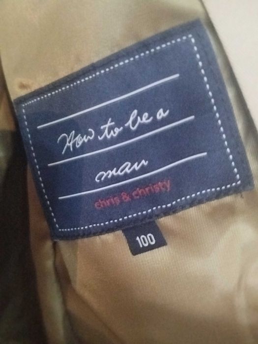 Мужской плащ тренч