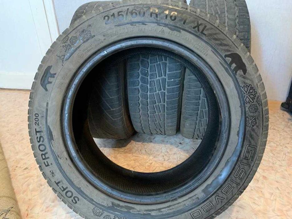 Зимние автошины 215/60.R.16