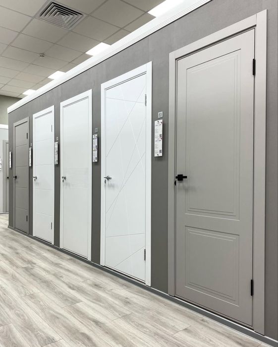 межкомнатные Мдф Двери   Mdf Eshiklar В стиле  Минимализм Неоклассика