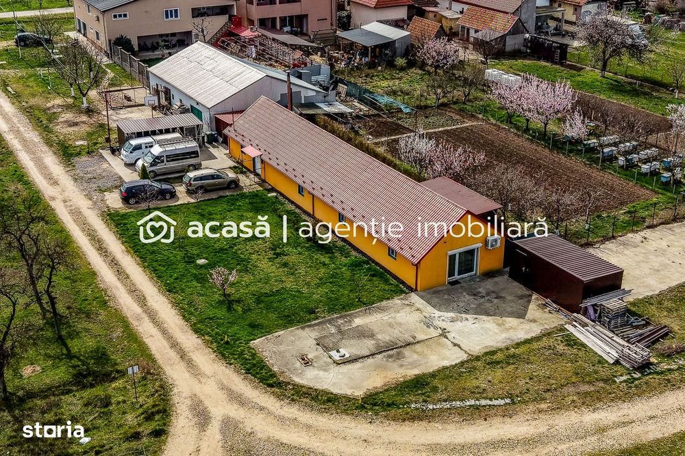 Casă modernă (2021) – Priveliște panoramică spre Lunca Mureșului